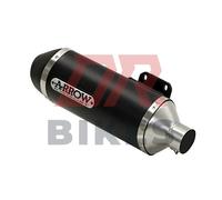 Yamaha Xmax 125 2018-2020 Arrow Urban Alluminio Scuro Silenziatore con Terminali