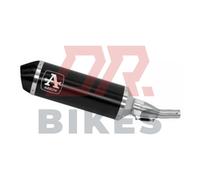 Yamaha Xmax 300 2021-2022 Arrow Urban Alluminio Scuro Silenziatore con Terminali