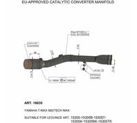 Yamaha XP 560 T-Max ABS 2020-2022 Leo Vince Catalizzatore 16035