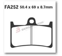 Yamaha XP T-Max - 500 cc 2008-2011 Ant PASTIGLIE EBC SFA252