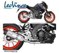 YAMAHA XSR 125 ABS 2022-2024 Impianto completo Leovince LV One Evo RC 14365EU