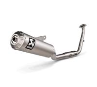 Yamaha XSR125 2021-2024 Akrapovic Titanio Silenziatore Completo Sistema - Strada