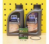 Yamaha XT 250 80-92 2L Olio + Filtro Guarnizione Belray Exl 10w40 Motore 3Y3