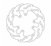 Yamaha XT 600 1987-1990 Moto Masters Telaio Disco Del Freno Anteriore