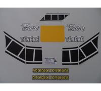 YAMAHA XT 600 TENERE 1983 Kit Adesivi Compatibile TYPE 34L