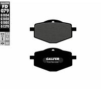 Yamaha XT 600 Z 1984-2011 Galfer Pastiglie Freni Posteriori Orcanic FD079G1050