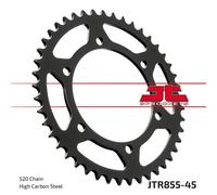 Yamaha XT 660 Z 2008-2014 JT Nero Zincato Corona 45T 520 JTR855.45ZBK