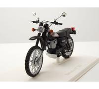 Yamaha XT500 1988 Nero Argento Motocicletta Modello 1:18 Norev