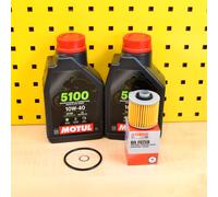 Yamaha XV 125 Virago Oelwechselset 2l Olio Originale Olio Motul 5100 10w40 S 4T