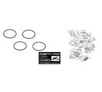 Yamaha XV XVS 125 250 Drag Star Virago guarnizioni coperchio valvole motore kit