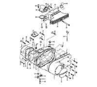 YAMAHA YA6 125 1964-1968 SANTA BARBARA Kit viti PHILLIPS inox motore completo