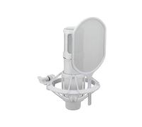 YAMAHA YCM705 Microfono a condensatore - Qualità da studio, diaframma da 1", PAD -10/-20 dB, filtri low-cut, risposta in frequenza 20 Hz-20 kHz, gestione SPL elevata - Bianco