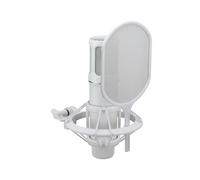 YAMAHA YCM705 Microfono a condensatore - Qualità da studio, diaframma da 1", PAD -10/-20 dB, filtri low-cut, risposta in frequenza 20 Hz-20 kHz, gestione SPL elevata - Bianco