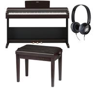 Yamaha YDP-105R Arius Pianoforte 88 T. Pesati + Proel PB90VSRBK + Yamaha HPH-50B