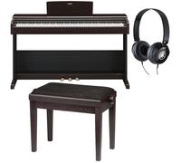 Yamaha YDP-105R Arius Pianoforte 88 T. Pesati + Proel PB90VSRBK + Yamaha HPH-50B