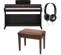 Yamaha YDP-165R Arius Pianoforte 88 T. Pesati + Proel PB90SBWBR + Yamaha HPH-50B