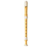 YAMAHA YRA402B Flauto Dolce, in Resina, Barocco, Giallo (Ecodear Plastic)