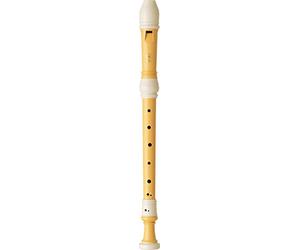 YAMAHA YRA48B Flauto Dolce, in Bambù, Barocco, Giallo (Rottenburgh)