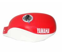 Yamaha Ysr 50 80 Ysr50 Ysr80 1989 Rosso & Bianco Serbatoio Con Tappo & Rubinetto