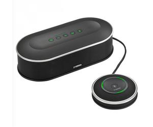 Yamaha YVC-1000 Microfono ed altoparlante compatibile con sistemi di audioconferenza e videoconferenza per una comunicazione naturale e conveniente.