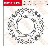 Disco freno TRW MST311EC, 1 Pezzo