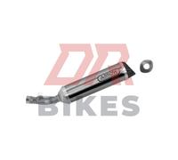 Yamaha Yzf-R 125 2008-2018 Arrow Street Thunder Alu Dark Silenziatore con Auto