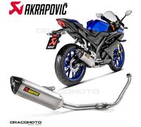 YAMAHA YZF-R 125 2019-2020 Impianto completo AKRAPOVIC S-Y125R6-HZT