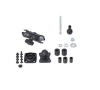 SW-Motech Kit di montaggio GPS per tubo sterzo con T-Lock - Per Ø 12,5-25 mm. 1" sfera, braccio presa, T-Lock.