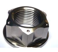 Yamaha YZF R1 2007-2014 Titanio Forcellone Perno Dado Flangiato M20 Nessun Rust