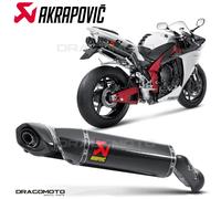 YAMAHA YZF-R1 2009-2014 Scarico AKRAPOVIC Carbonio RC S-Y10SO10-HZC
