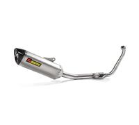 Yamaha YZF-R125 2019-2020 Sistema Completo Silenziatore In Titanio Akrapovic
