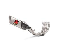 Yamaha YZF-R6 08-20 Akrapovic Completo Inox 4-2-1 Sistema Esagonale Gara