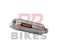 Yamaha YZF R6 2006-2016 Arrow Thunder Approvato Alu Silenziatore per Azione Coll