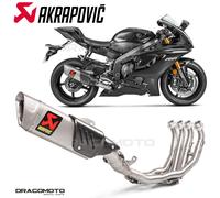 YAMAHA YZF-R6 2008-2025 Impianto completo AKRAPOVIC Evo RC S-Y6E9-APT