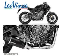 YAMAHA YZF-R7 ABS 2022-2024 Impianto completo Leovince Nero LV One Evo Omolog...