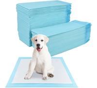 YAMAIDUO 100 Pezzi Tappetini Igienici per Cani, 60 x 60cm Traverse Cani, 5 Strati Tappetini Assorbenti per Cani, Tappetini Cane Superficie ad Asciugatura Rapida