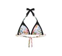 YAMAMAY - Bikini Parte Alta a Triangolo Senza Ferretto, Imbottitura Removibile, Donna, Tahiti, Multicolore, Stampa Floreale