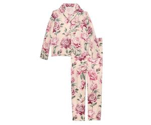 YAMAMAY - Pigiama Aperto Lungo, Donna, Multicolore