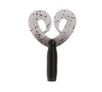 YAMAMOTO Doppia Coda senza testa Jig Trailer, 007530, Cinnamon Black Flake, 4-inch