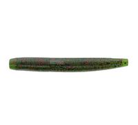 Yamamoto Fat Senko 10 esche per vermi in plastica morbida, facili da usare, per pesca a pesce persico 7,6 cm