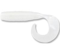 YAMAMOTO Gary Esca da Pesca a Coda Singola da 10,2 cm, in plastica Morbida, Confezione da 20, Colore: Bianco Crema