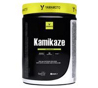 YAMAMOTO NUTRITION Kamikaze 400 gr, Integratore Alimentare per Sportivi con L-Citrullina, Glutatione Setria, Caffeina, Creatina e BCAA, Funzione Anticatabolica ed Energetica, Gusto Arancia