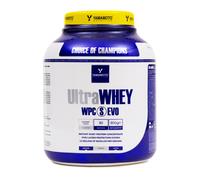 YAMAMOTO NUTRITION Ultra Whey WPC S EVO 900 gr, Integratore Alimentare di Proteine del Siero Concentrate e Spore di Bacillus, Aumento Massa Muscolare, Gusto Biscotto