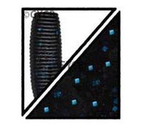 YAMAMOTO PRO-senko Esca, Black Blue Flake, 5-inch