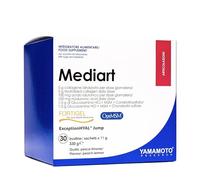 YAMAMOTO RESEARCH Mediart 30 Bustine, Integratore Alimentare con Collagene Idrolizzato, MSM e Acido Ialuronico, Sostiene Articolazioni e Cartilagini, Gusto Pesca e Limone
