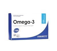 YAMAMOTO RESEARCH Omega-3 IFOS™ 60 softgels, Integratore alimentare di Omega-3, per sostenere la salute cardiovascolare