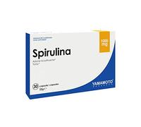 YAMAMOTO RESEARCH, Spirulina 1000mg 30 Capsule, Integratore Alimentare con Aminoacidi, Minerali, Vitamine e Acidi Grassi Essenziali, Azione Antiossidante, Sostiene il Sistema Immunitario