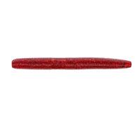 Yamamoto Senko Slim 7,6 cm, rosso con grande fiocco rosso, 10 pezzi