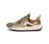 YAMANO 3 MAN Sneakers in suede e tessuto tecnico - Grigio scuro