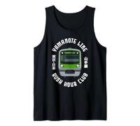 Yamanote Line Rush Giapponese Kanji Tokyo Giappone Souvenir Canotta